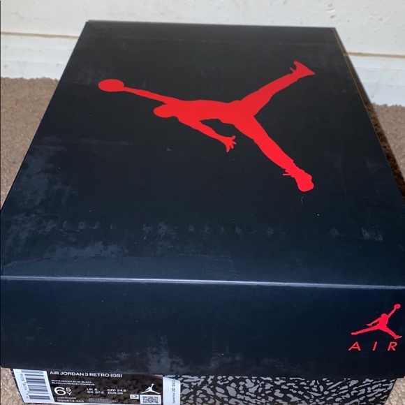 Jordan 3s retro blue and white cement - Picture 2 of 4